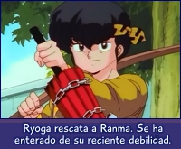 Ryoga llega al rescate.