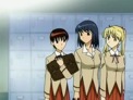 School Rumble Ni Gakki - Harima, bien cobardemente, huye de Tenma Chan