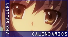 Calendarios de Suzumiya Haruhi no Yuuutsu en Descarga Directa e impresionante calidad