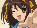 Ending de Suzumiya Haruhi no yuutsu, con el bailecito y todo, a muy alta calidad.