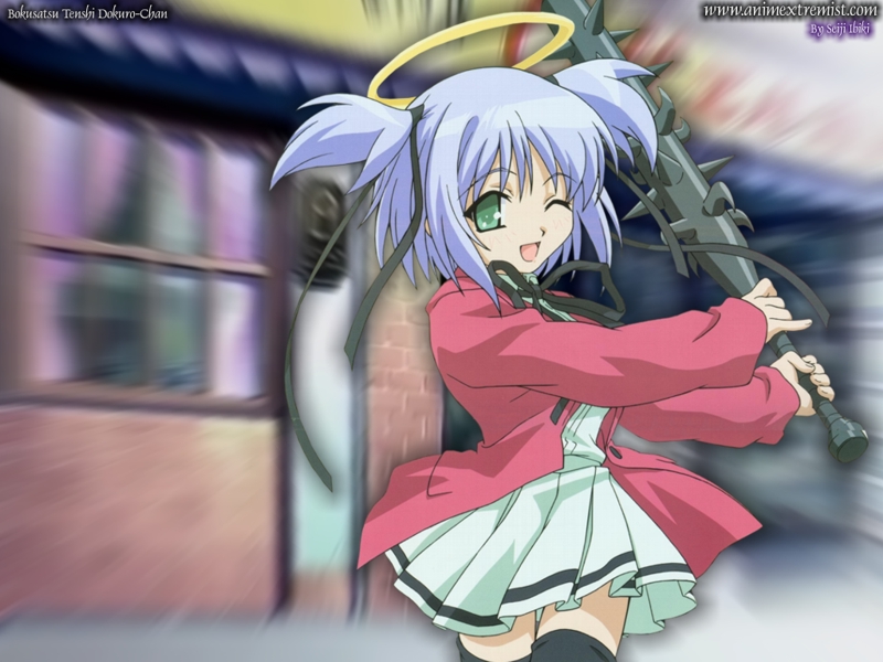 Wallpaper 1024X768 de Bokusatsu Tenshi Dokuro-Chan