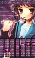 Skin para Winamp de Haruhi Suzumiya no Yuutsu